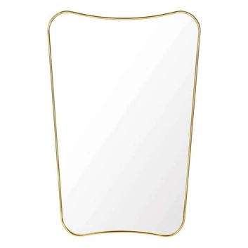 F.A. 33 Gio Ponti Espelho 54X80 Polished Brass - GUBI