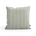 Poduszka HAY Terrazza, szara w wąskie taśmy, 60 x 60 cm