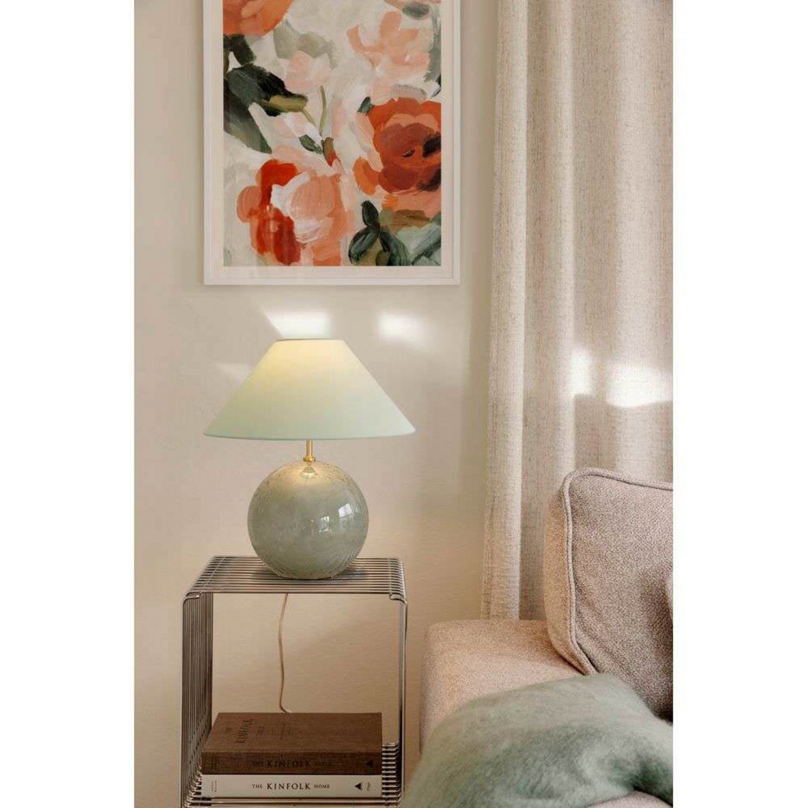 Globen Lighting Tischleuchte IRIS, grün, Höhe 39 cm Globen Lighting Tischleuchte IRIS, grün, Höhe 39 cm