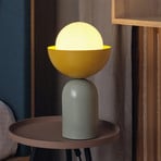 OSRAM bordlampe Decor Bowl, grønn/gul, stål, E14