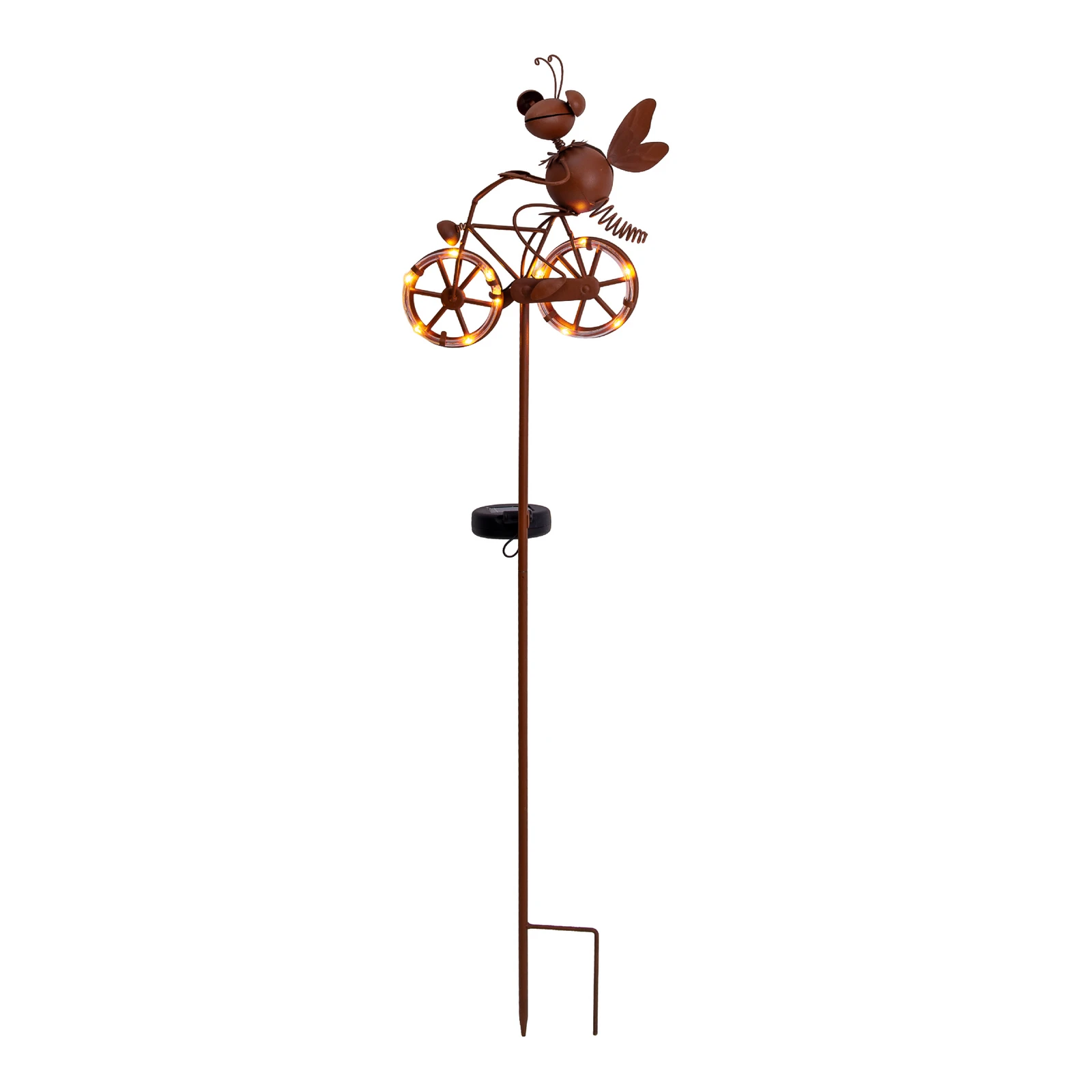 LED-Solar-Dekoleuchte 5282414 mit Fahrrad