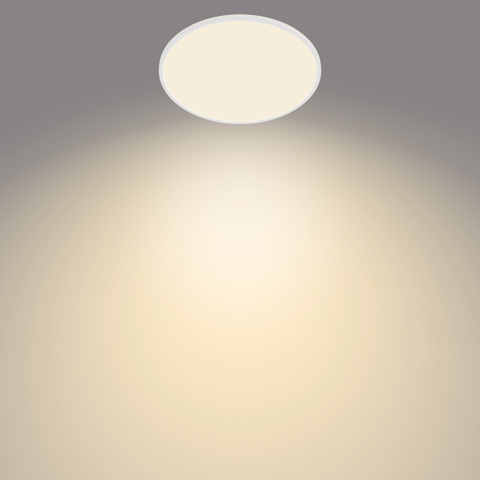 SuperSlim Deckenlampe Ø 54 cm weiß 2.700 K - Philips