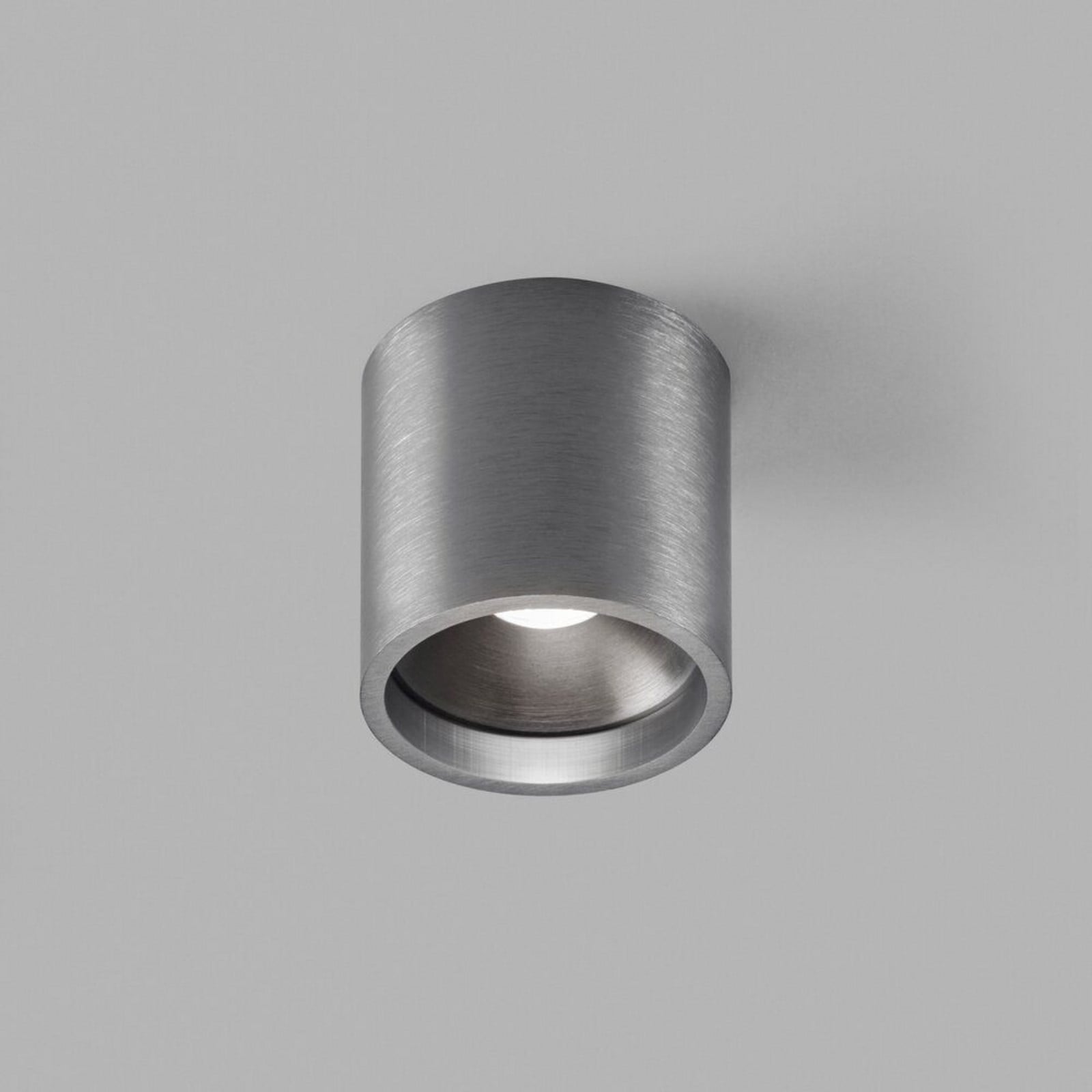 Solo 1 Round Plafond 6W 2700K Titanium LIGHT-POINT - K&ouml;k - Aluminium