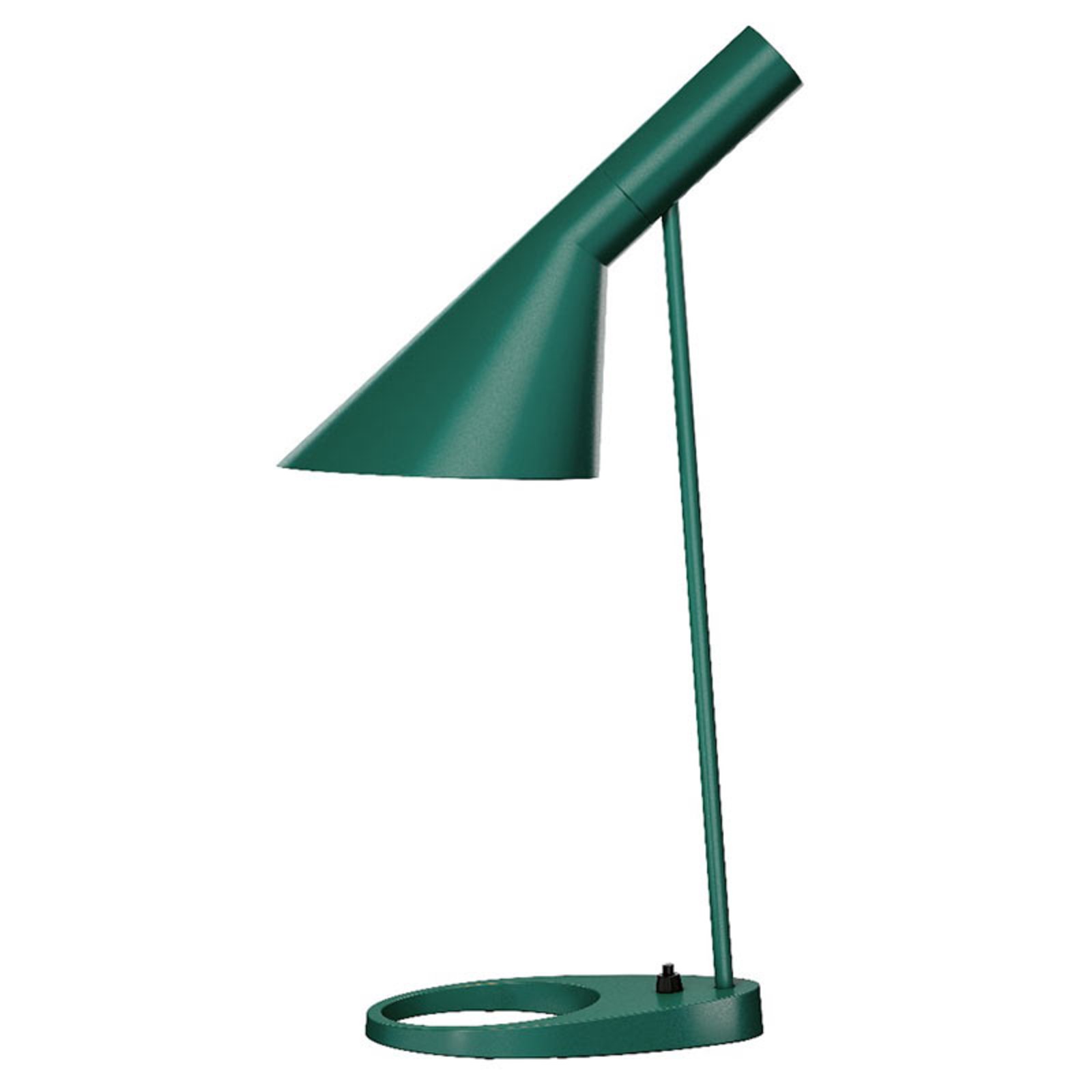 Louis Poulsen AJ – designbordlampe, grønn