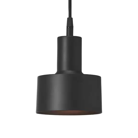 Lampenwelt PR Home Solo Small Hängeleuchte Ø13cm schwarz matt