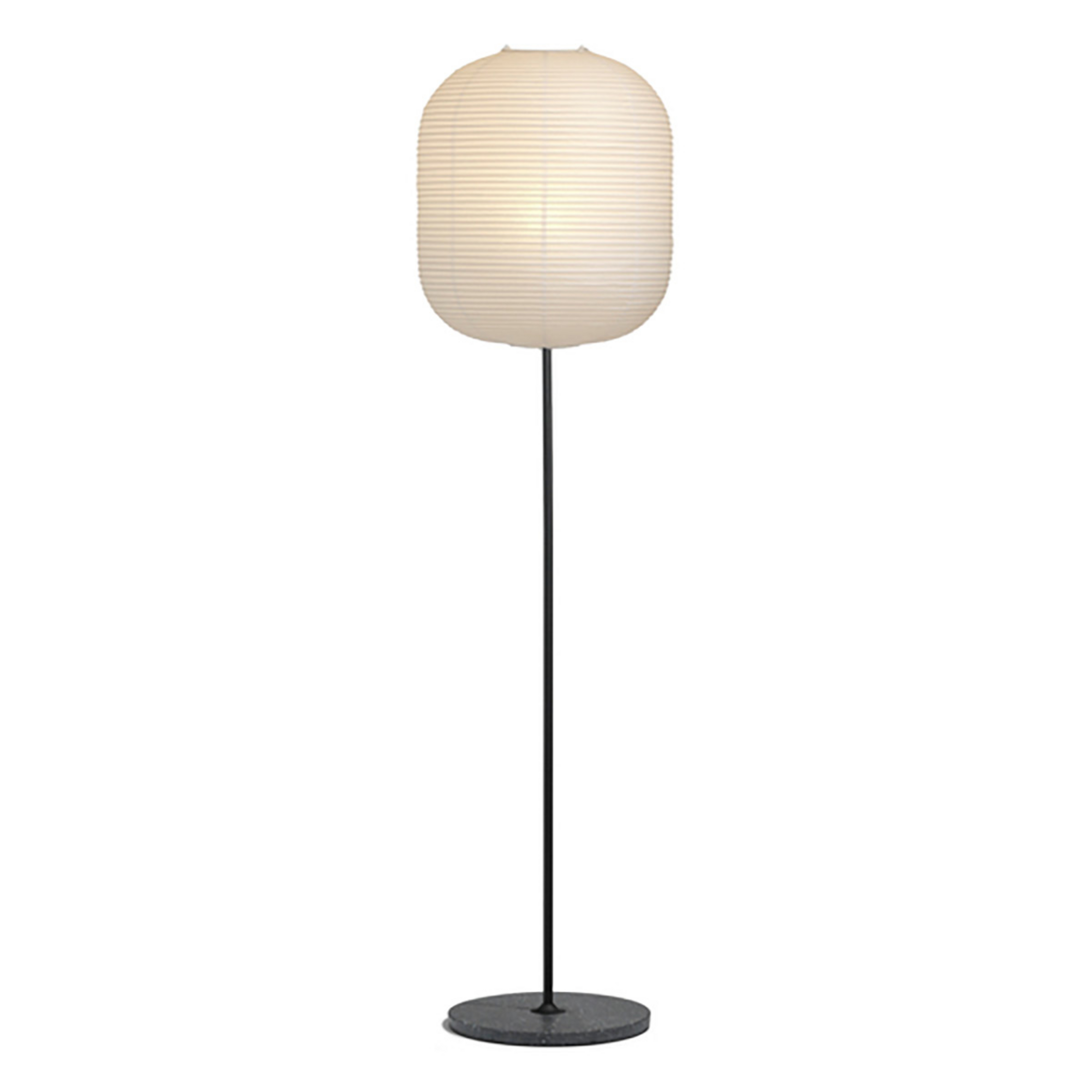 Common Gulvlampe Soft Black/Black Terrazzo - HAY