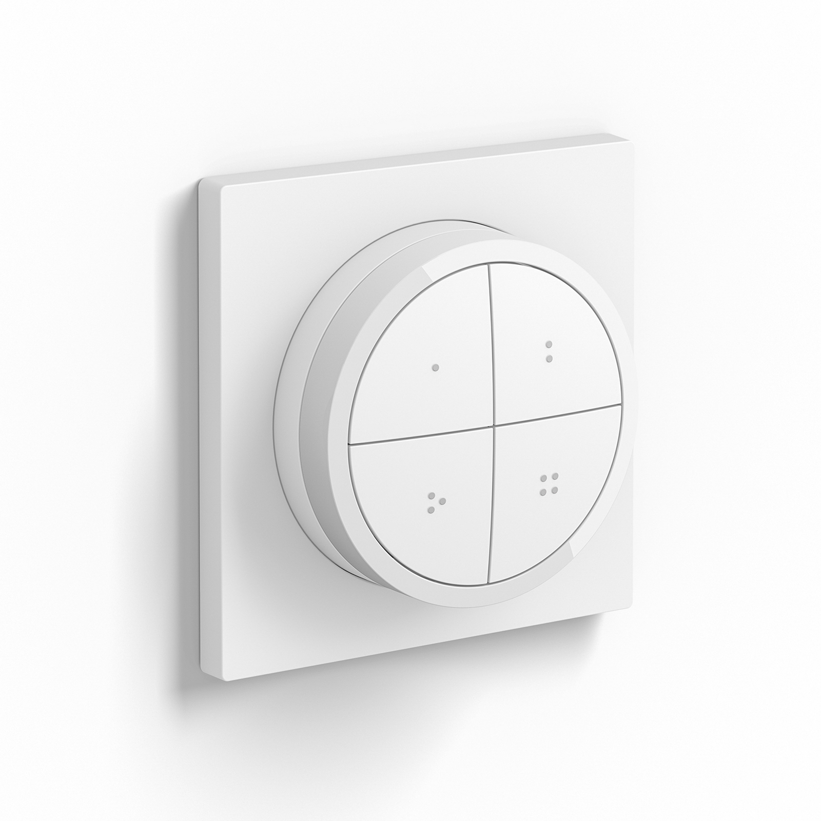 thumbnail image 2 of Philips Hue Tap Dial Wireless Smart Switch - White, Control Rooms & Dim Lights 2 of 14