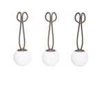 Bolleke Portable Suspension Mini Set (3pcs.) IP55 Taupe - Fatboy®