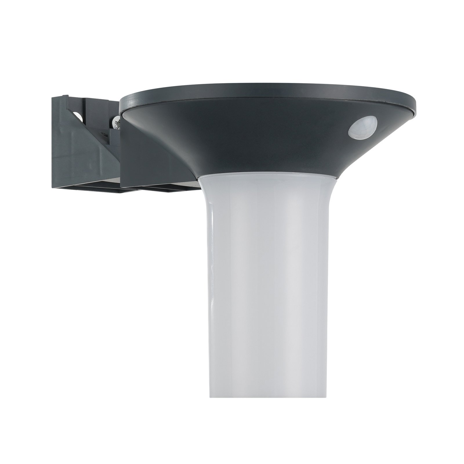 LED-Solar-Außenwandleuchte Corbezzola, schwarz, Sensor LED-Solar-Außenwandleuchte Corbezzola, schwarz, Sensor