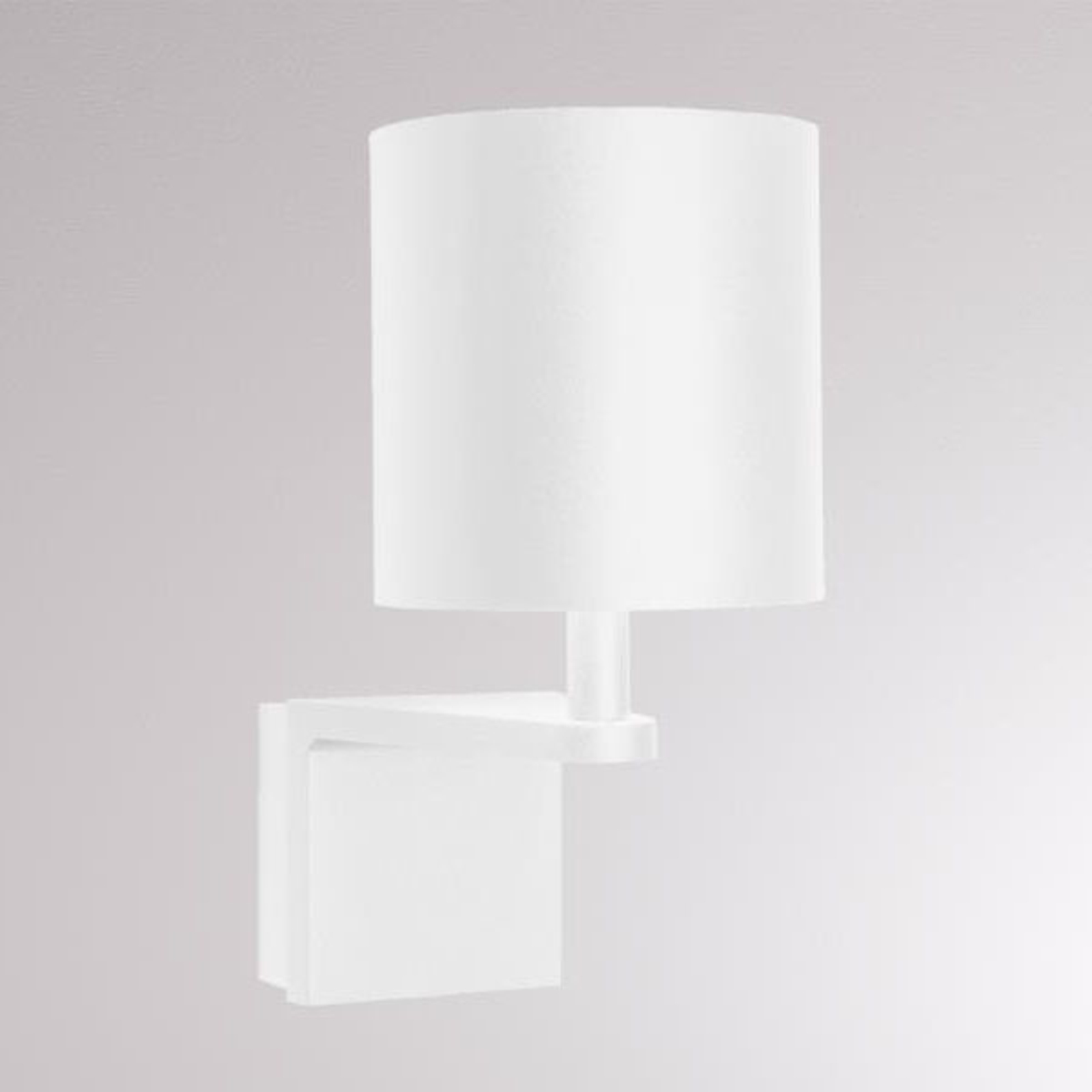 LOUM Waamp LED wall light white, for Living / Dining Room, aluminium, 11 W, energy efficiency: A+, H: 23.5 cm