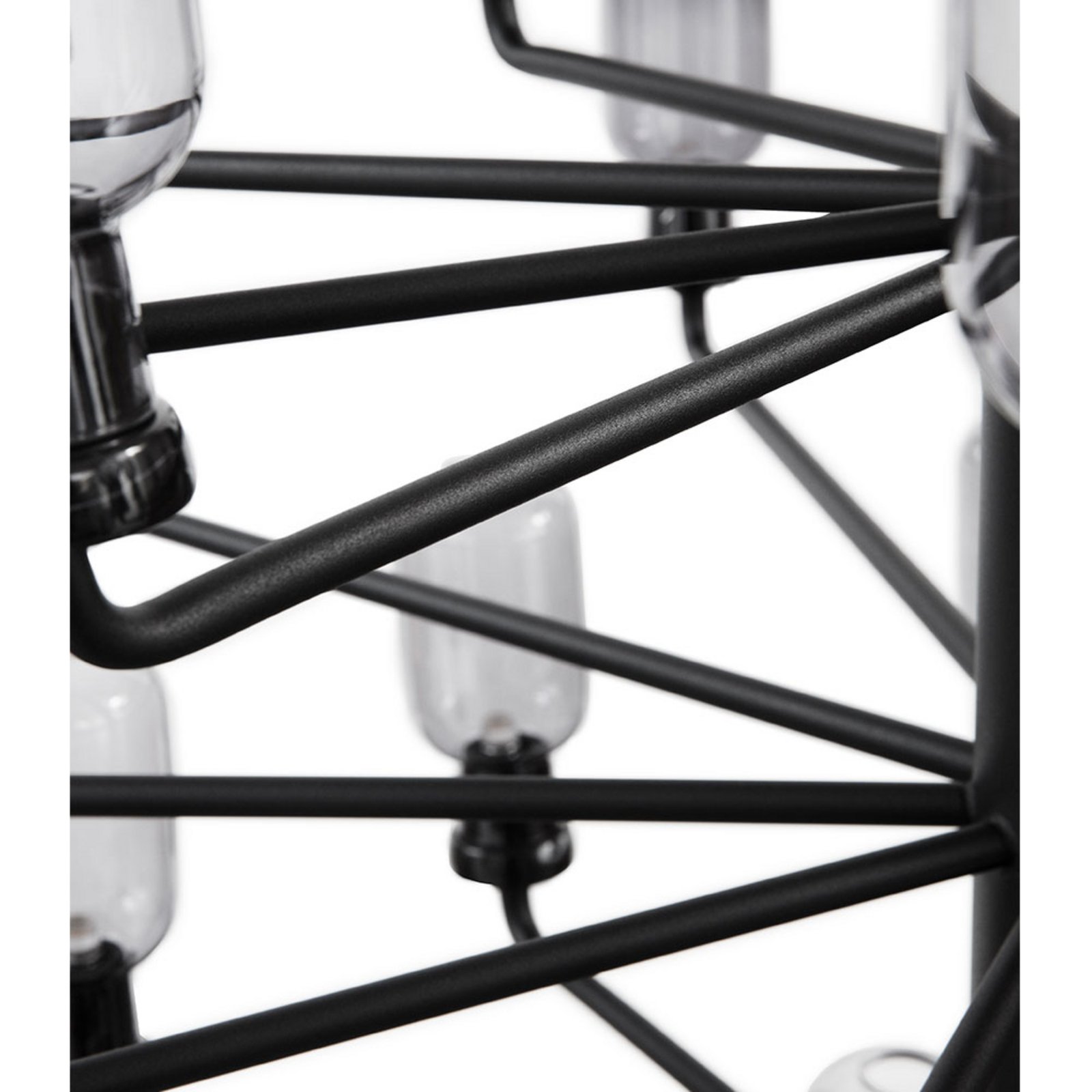 Amp Candelabru Large Smoke/Black - Normann Copenhagen