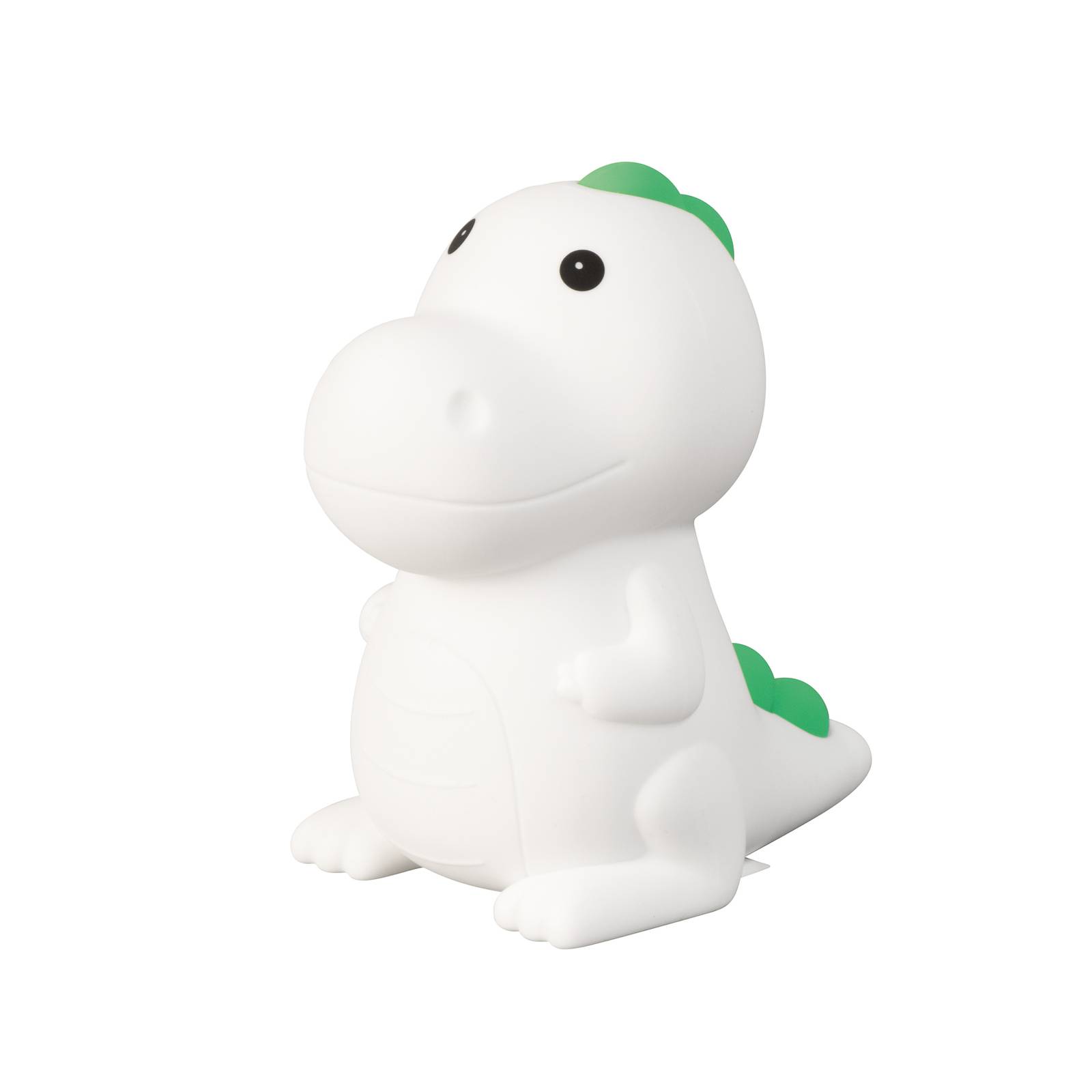 LED-Akku-Nachttischlampe Dinosauro Dino weiß RGB dimmbar