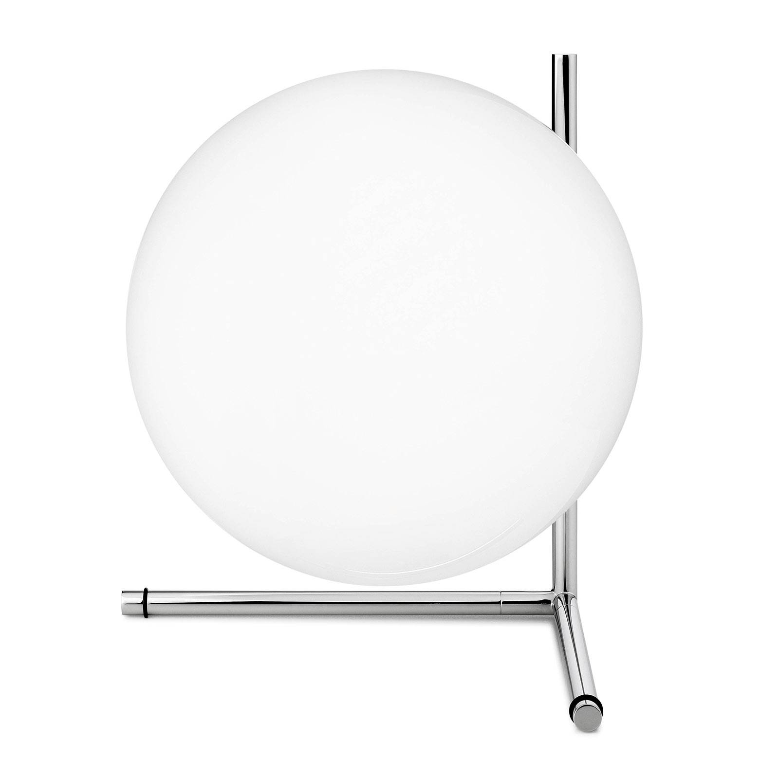 Flos Designer Table Lamp - Living / Dining Room - Globe Light - dimmable - Silver