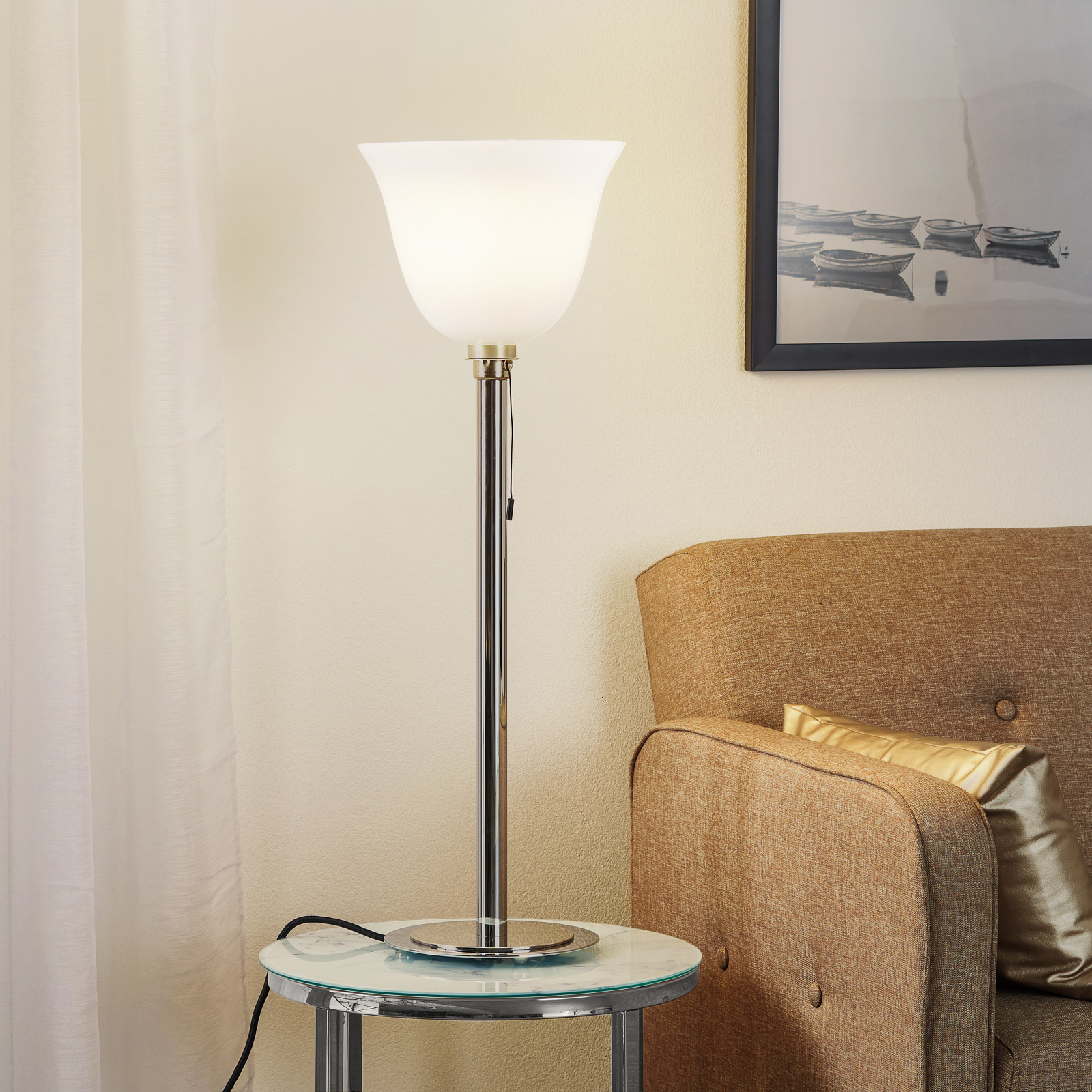 Vader fage onderschrift kleur Art Deco vloerlamp naar Frans ontwerp | Lampen24.be