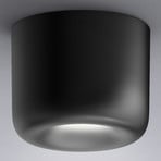 serien.lighting Cavity Ceiling L, negru