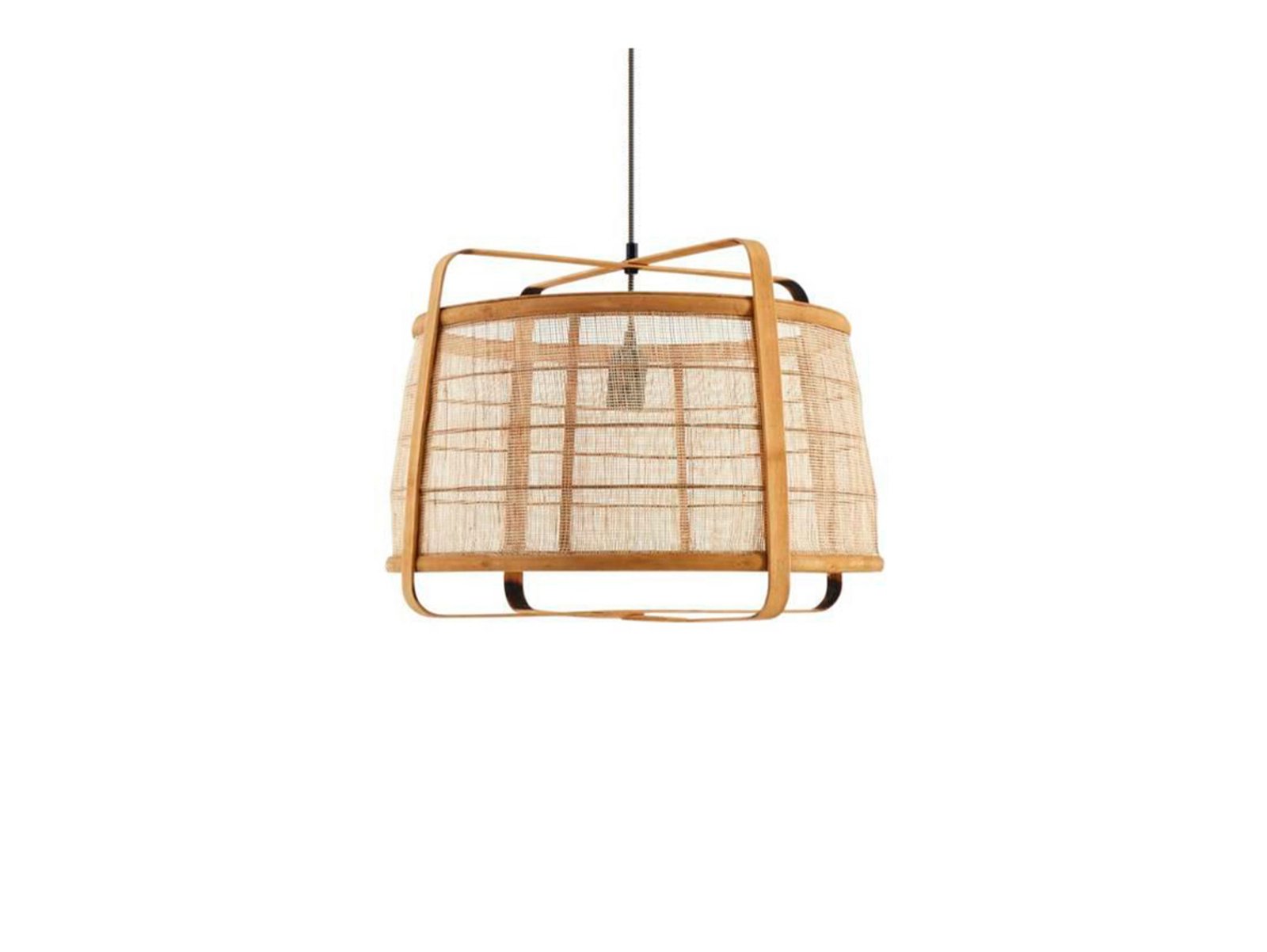 Liriana Lampada a Sospensione Bamboo/Black  - Lindby