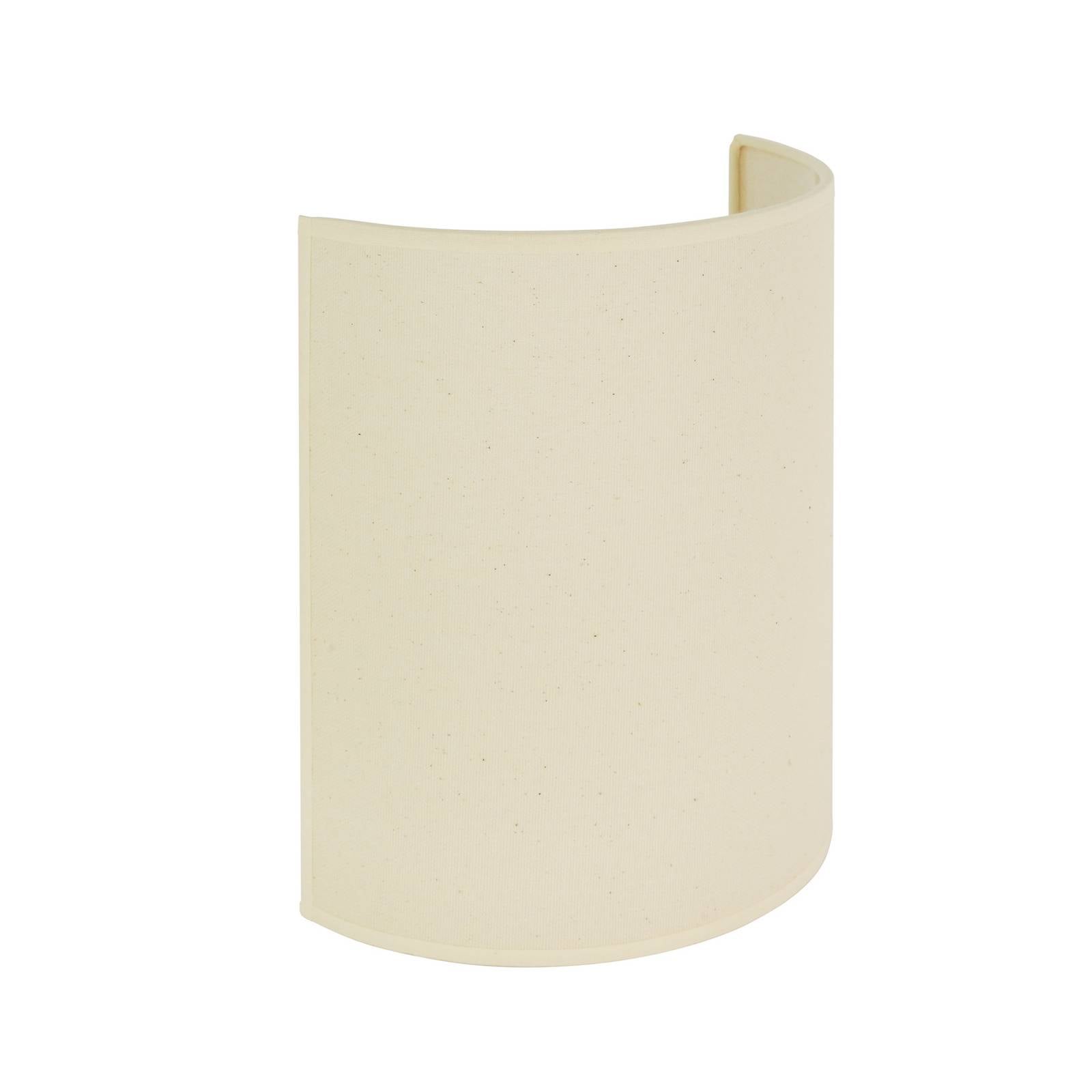Wandleuchte Celine, beige, Stoff, E27