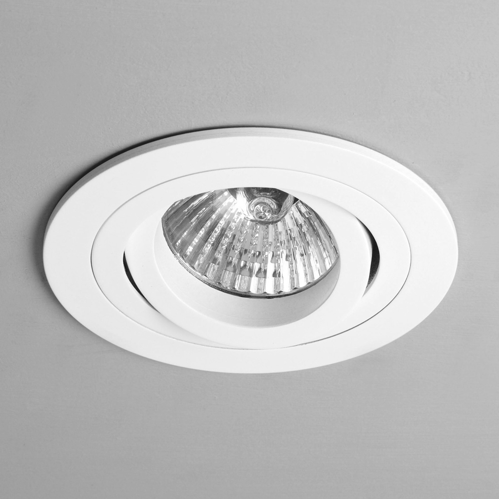 Astro Taro Round Adjustable downlight Ø 10 cm, for Living / Dining Room, steel, GU10, 6 W, energy efficiency: A+, H: 14.7 cm