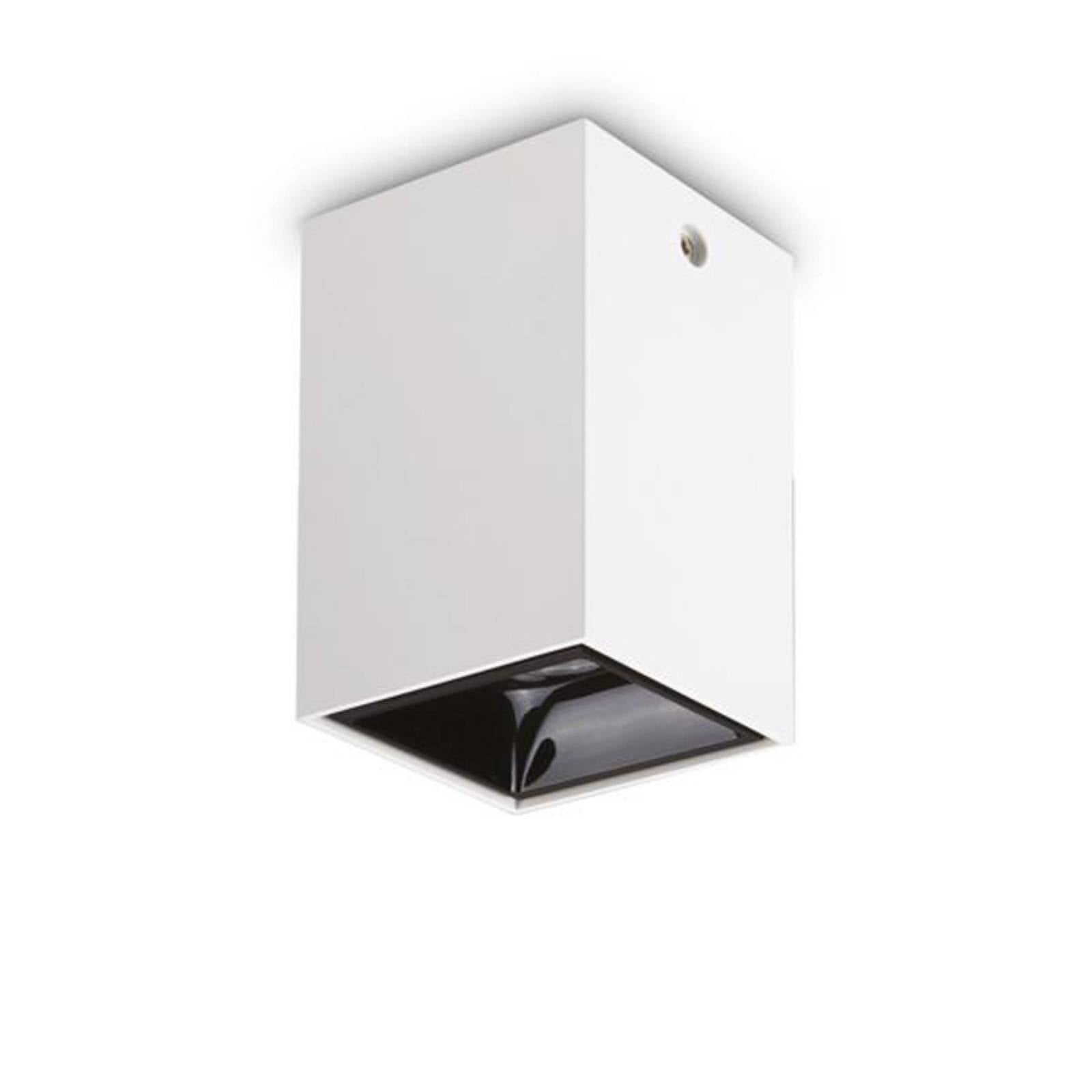 Ideal Lux LED-Downlight Nitro Square weiß Höhe 12 cm, Metall