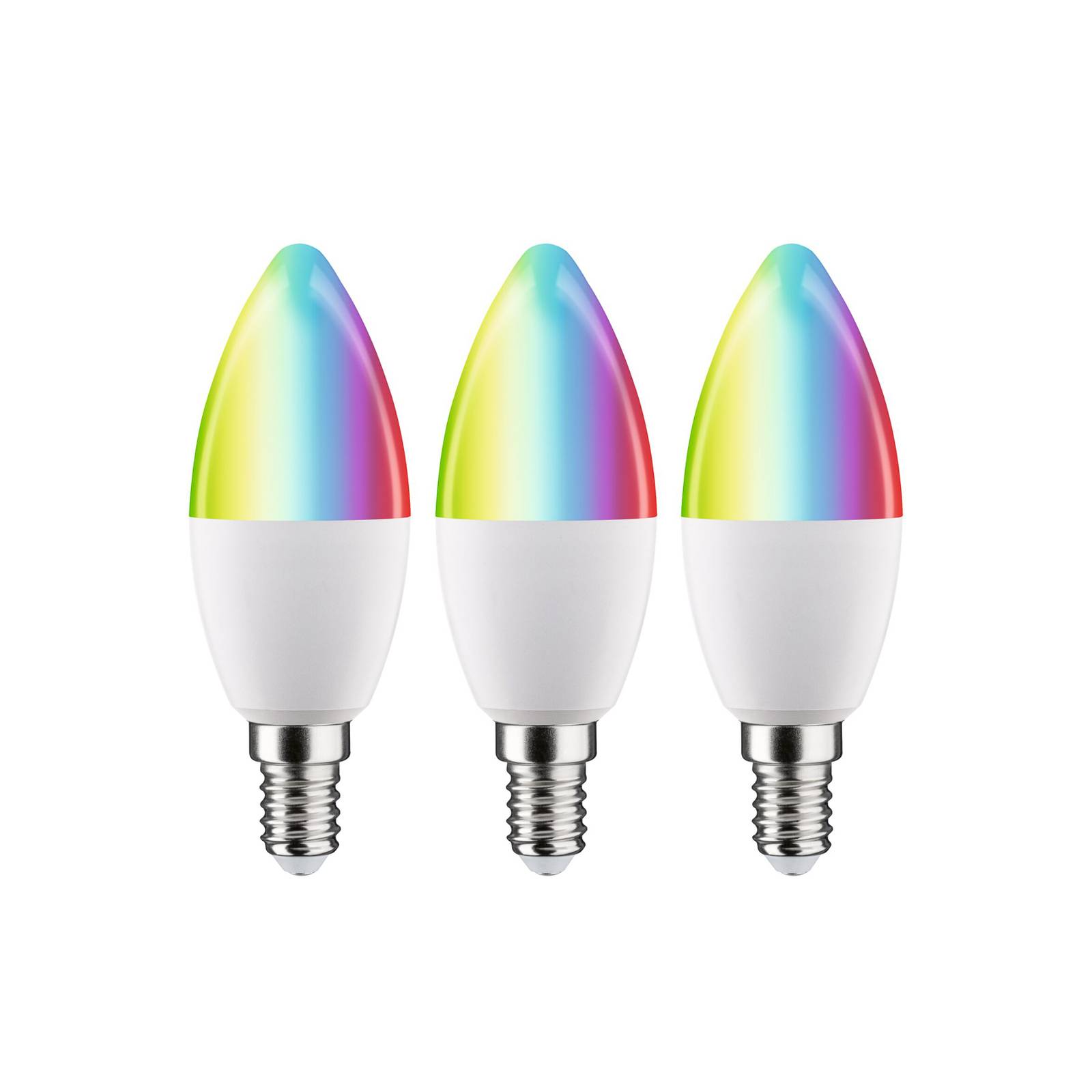 Paulmann LED-Kerze E14 5W 470lm Zigbee RGBW 3er
