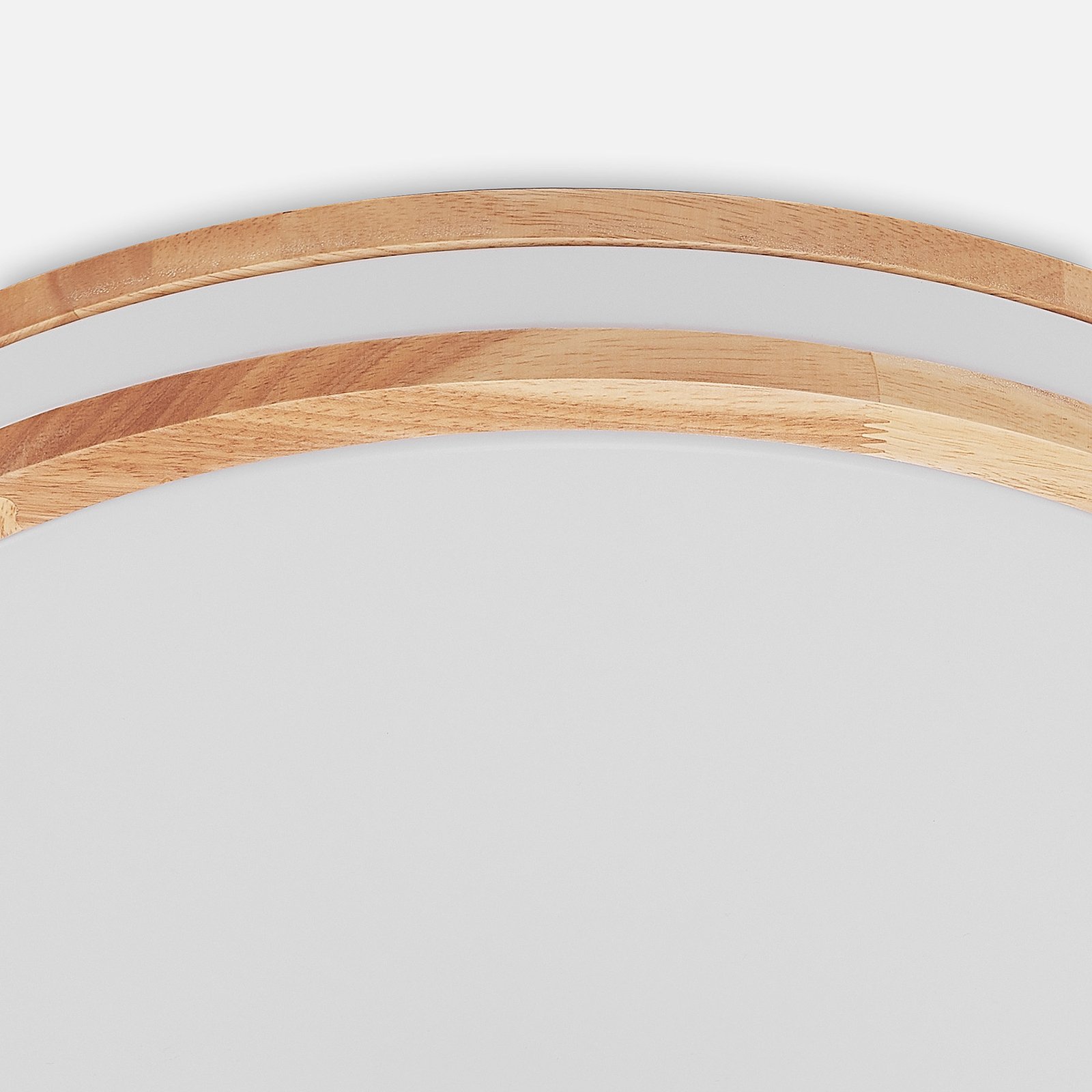 Emiva Center Ceiling Lamp Wood/White - Lindby