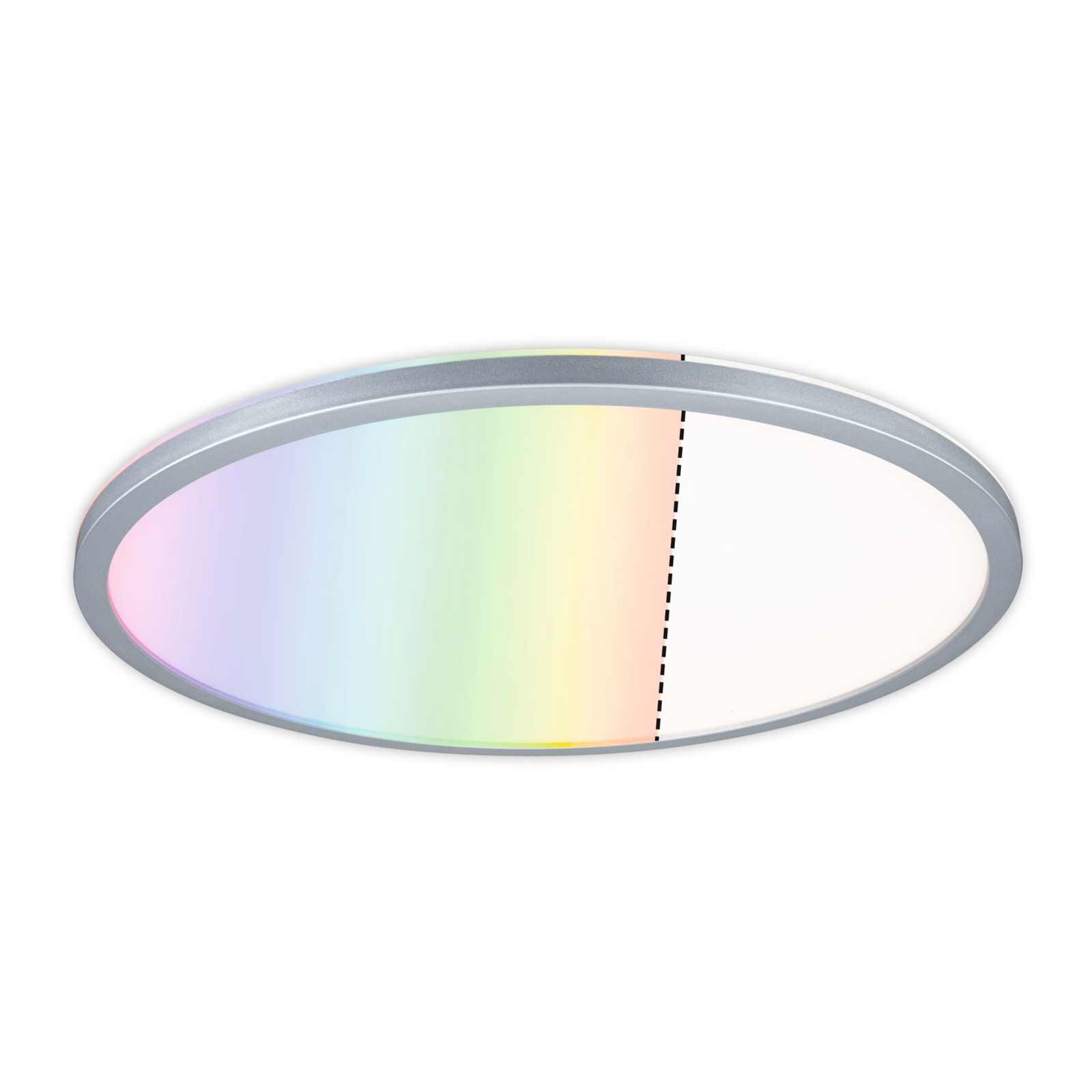Paulmann Atria Shine Panel dim chrom RGBW Ø42cm