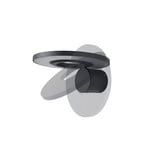 Arcchio LED vonkajšie nástenné svietidlo Tovio, antracitové, otočné