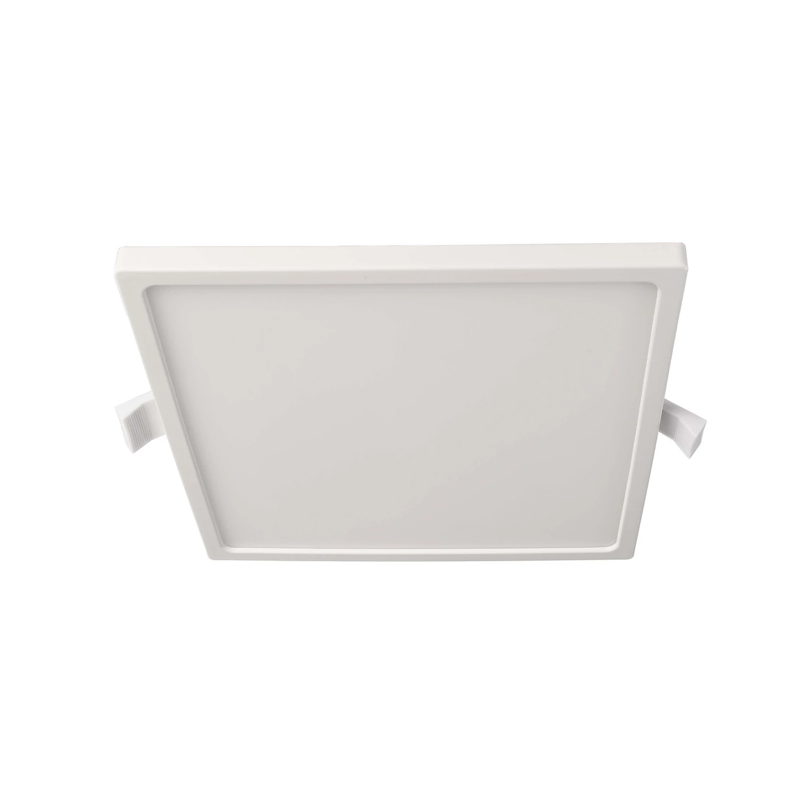 LED-Deckeneinbauleuchte Alya weiß 18x18cm 2.700 K