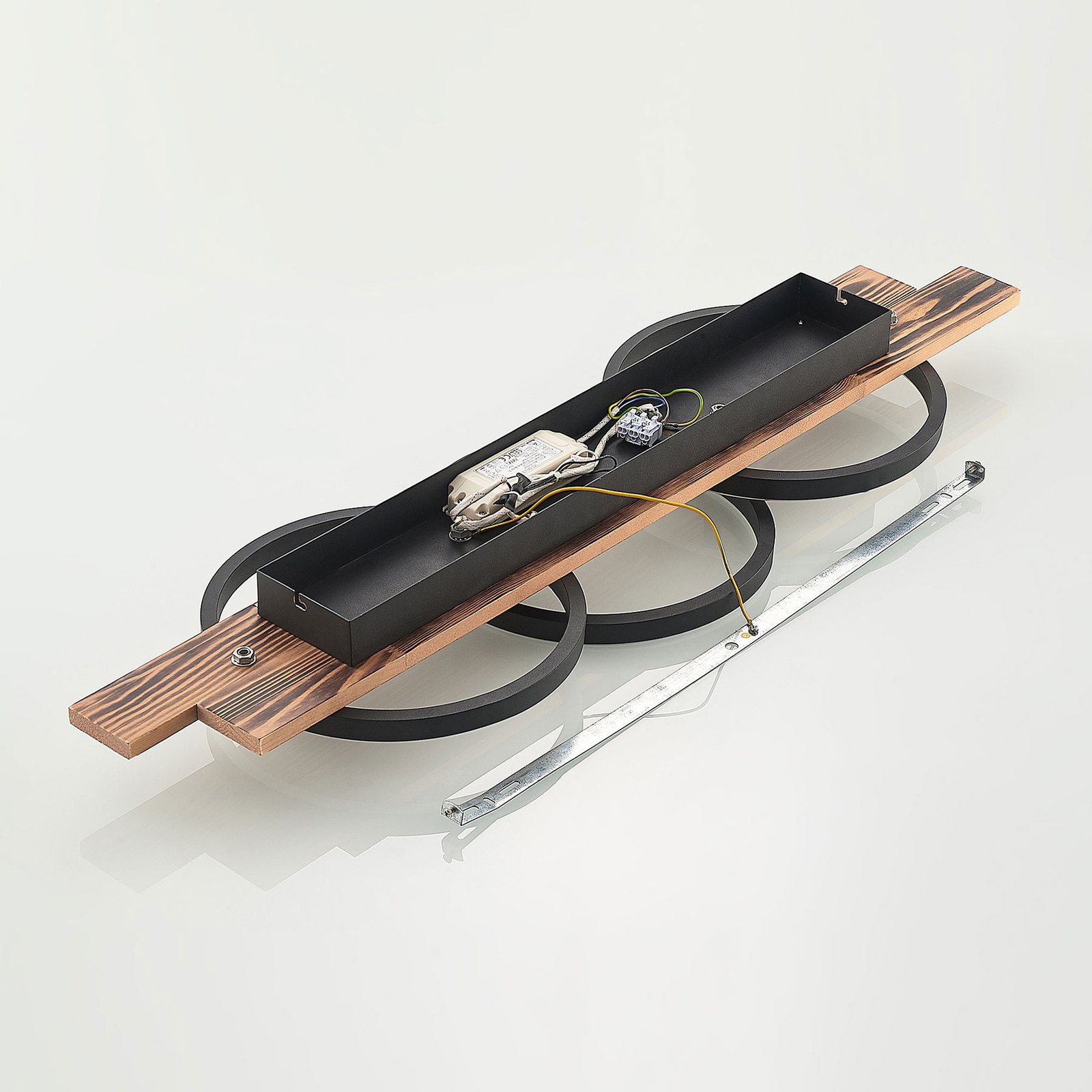 Sentoa LED Plafondlamp L100 Light Wood/Black - Lindby