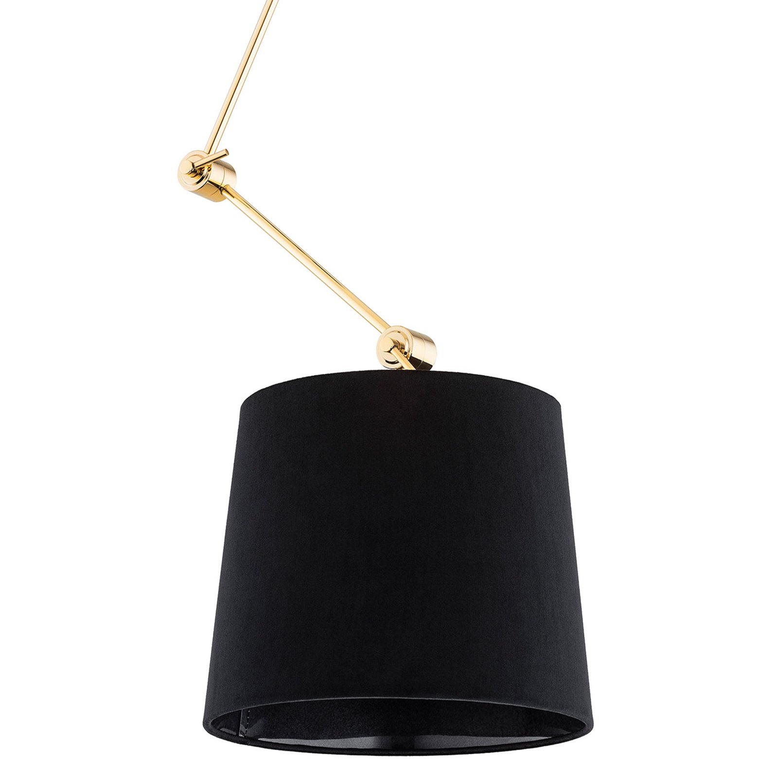 Hanglamp Zakyntos Plus met gewrichten, zwart