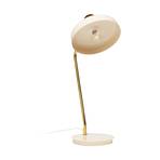 KARE Demi table lamp, beige, enamelled steel, height 56 cm