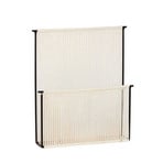 String Wall Magazine Holder Black/White - Hübsch