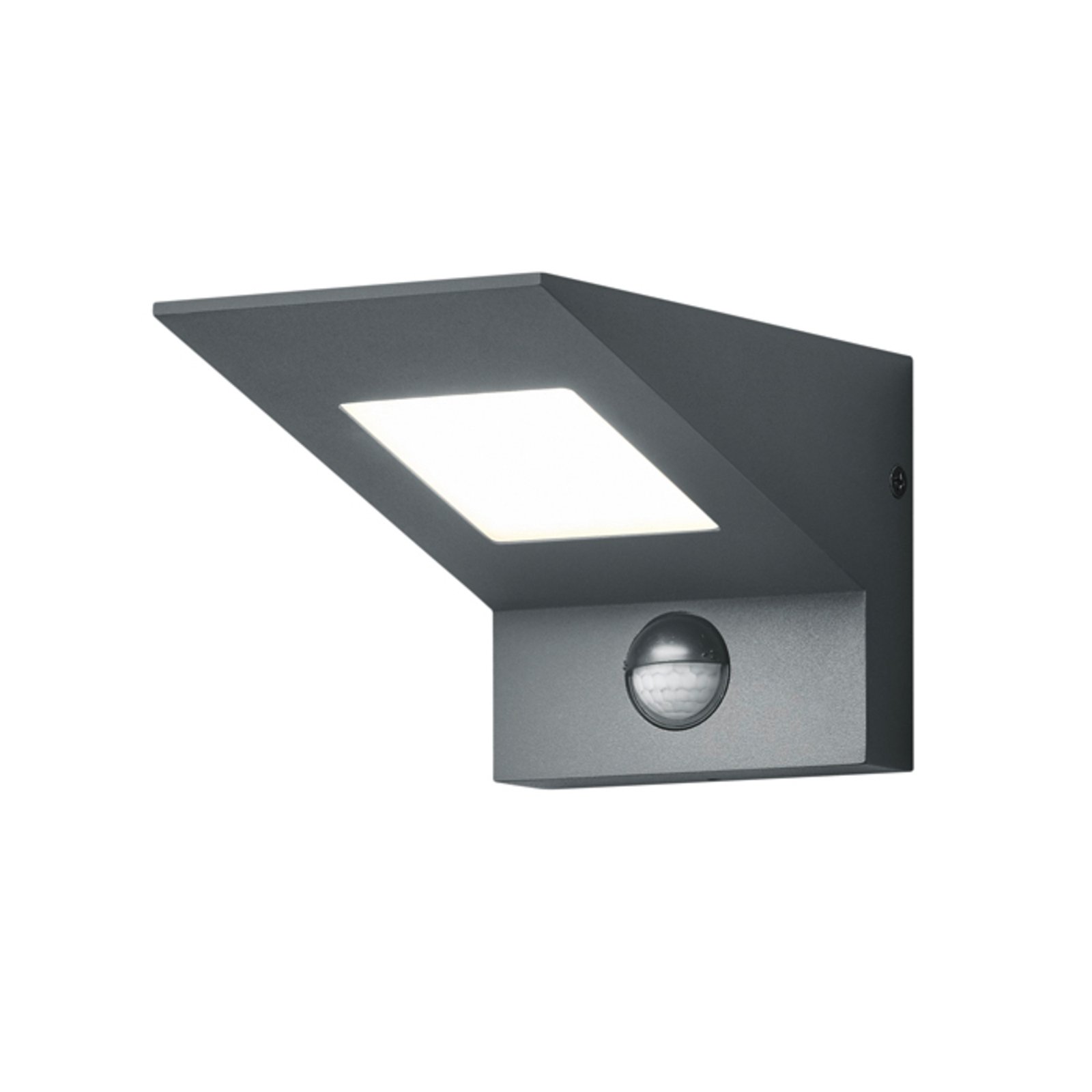 Nelson LED outdoor wall light with a sensor