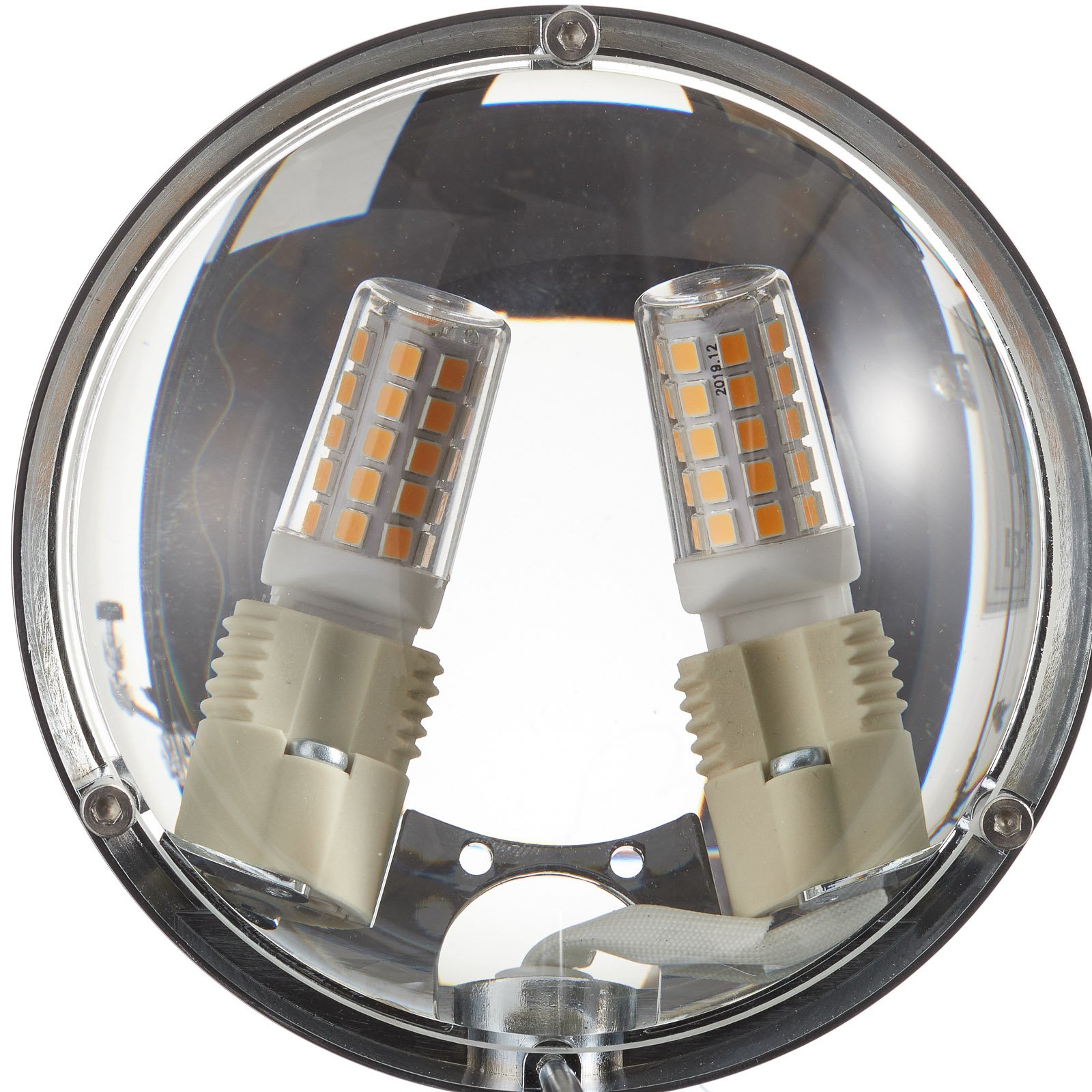 LED-es fali lámpa Puk Maxx Wall+, króm, króm