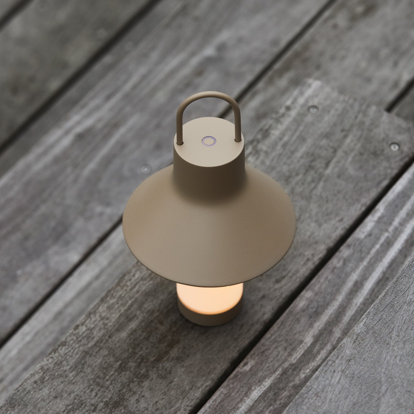 Shadow Portable Bordslampa S Grey Beige - Loom Design