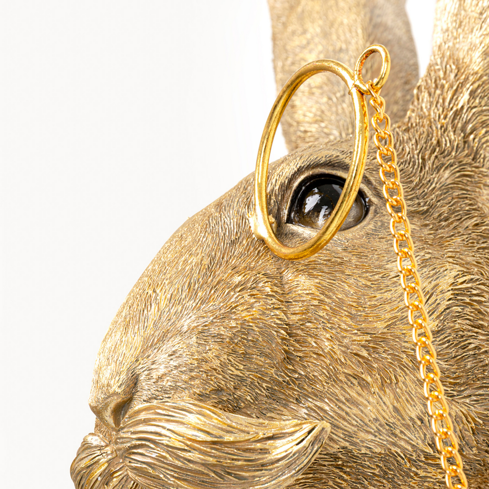 Candeeiro de parede KARE Animal Rabbit, dourado, plástico, E27 Candeeiro de parede KARE Animal Rabbit, dourado, plástico, E27