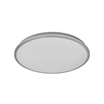 Candeeiro de teto LED OSRAM ORBIS DUBLIN, Ø 49 cm, metal prateado