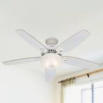 Hunter Builder Deluxe ceiling fan, white