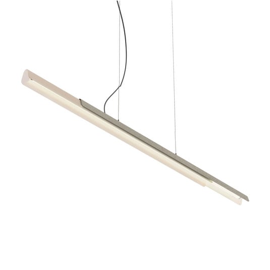 kdln Hängelampe Dala linear, sandweiß/beton, 2.700 K 150 cm