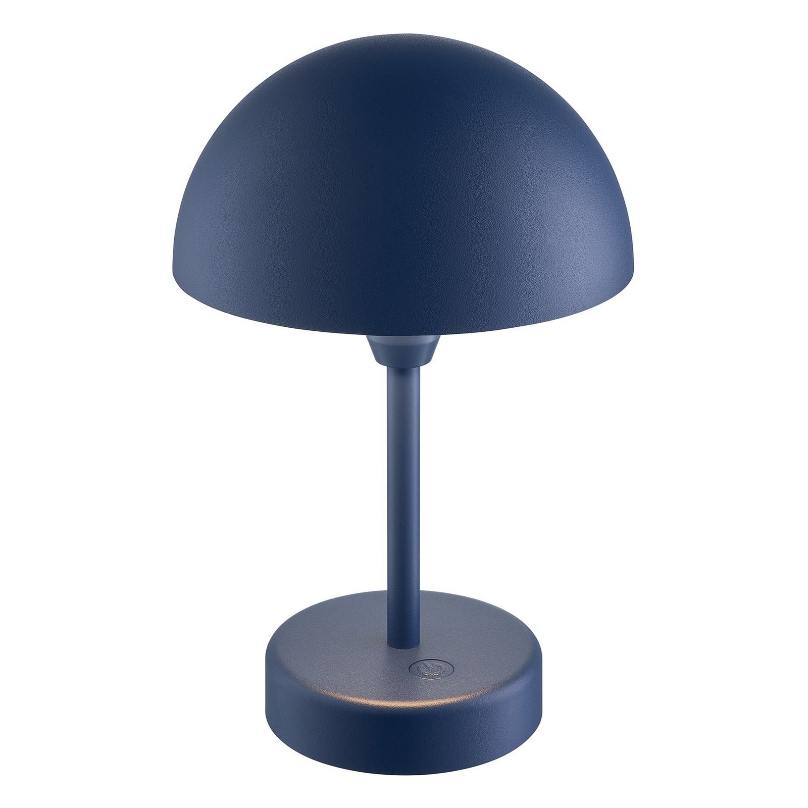 LED rechargeable table lamp Ellen To-Go, blue, aluminium