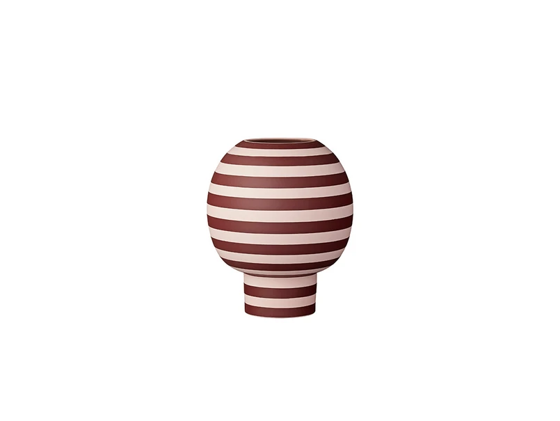 Alternativ bild 0 för AYTM - Varia Sculptural Vase Rose/Bordeaux AYTM