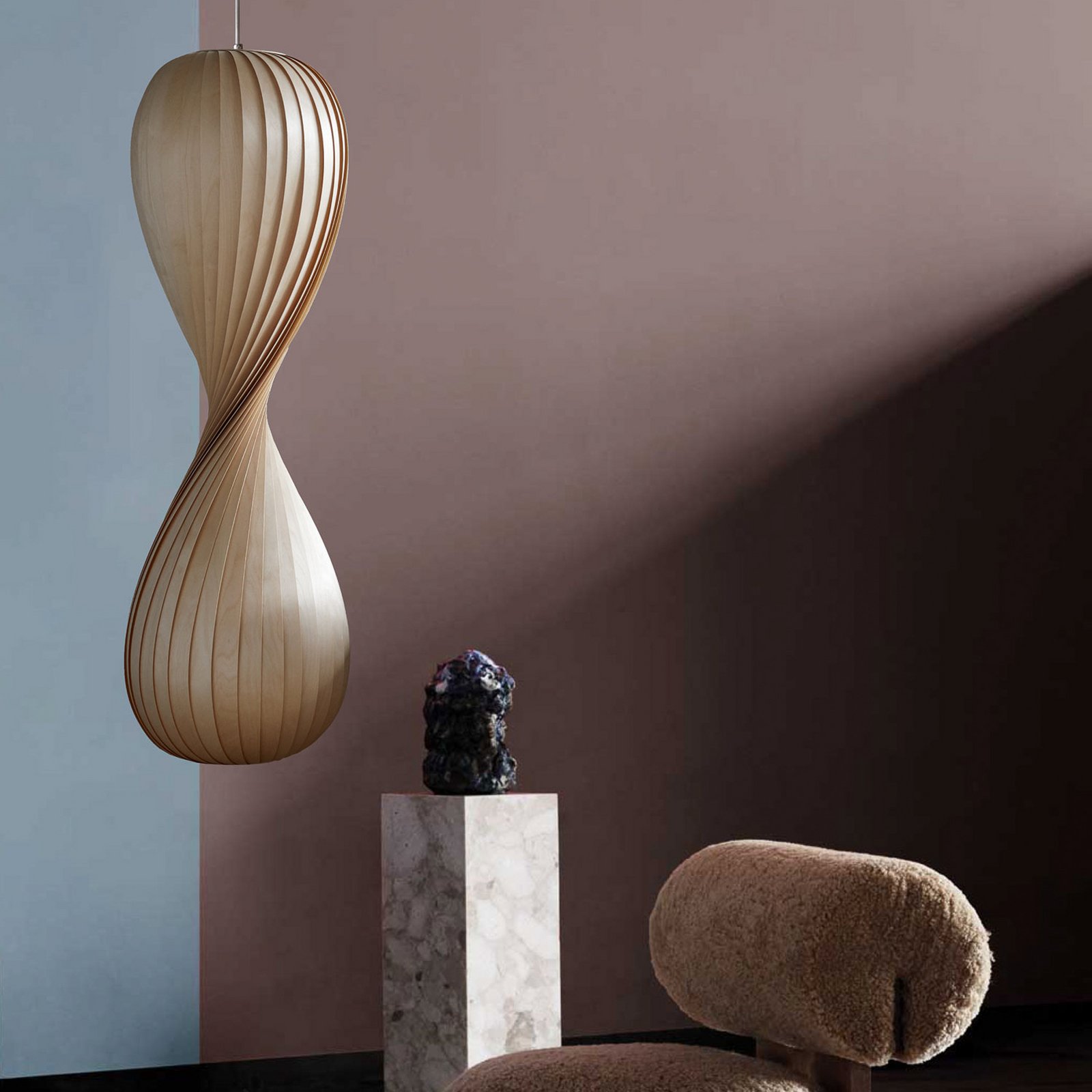 TR10 Pendant 43x133 Birch Natural - Tom Rossau