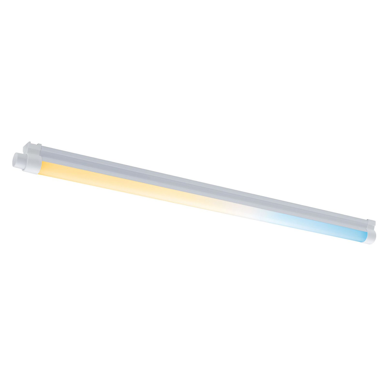 Paulmann Basel under-cabinet light dim, CCT 60 cm, for Kitchen, plastic, 7.5 W, energy efficiency: A+, L: 60 cm, W: 2.5 cm, H: 3.8 cm