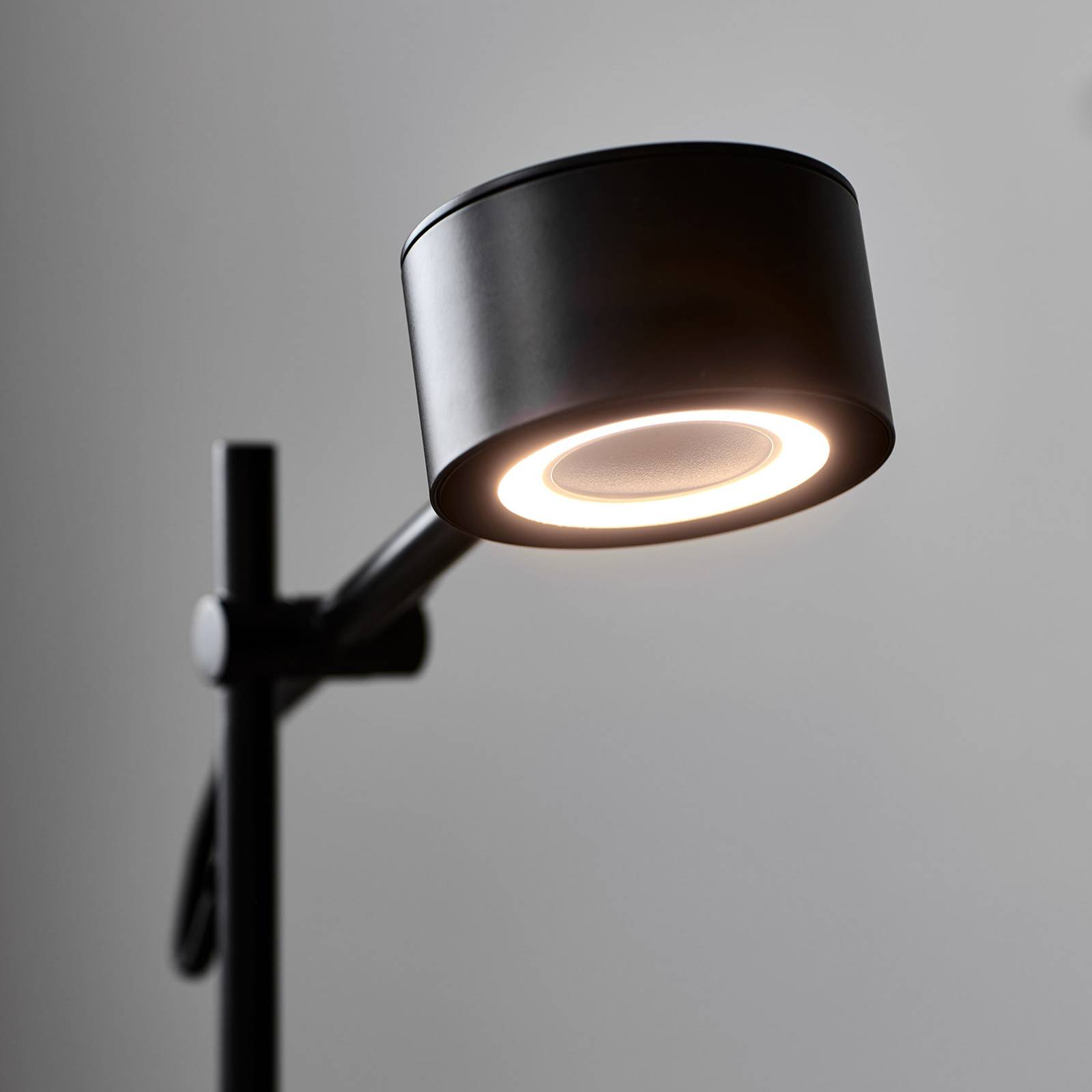 Lampa stojąca LED Clyde, 2-punktowa, ściemniacz