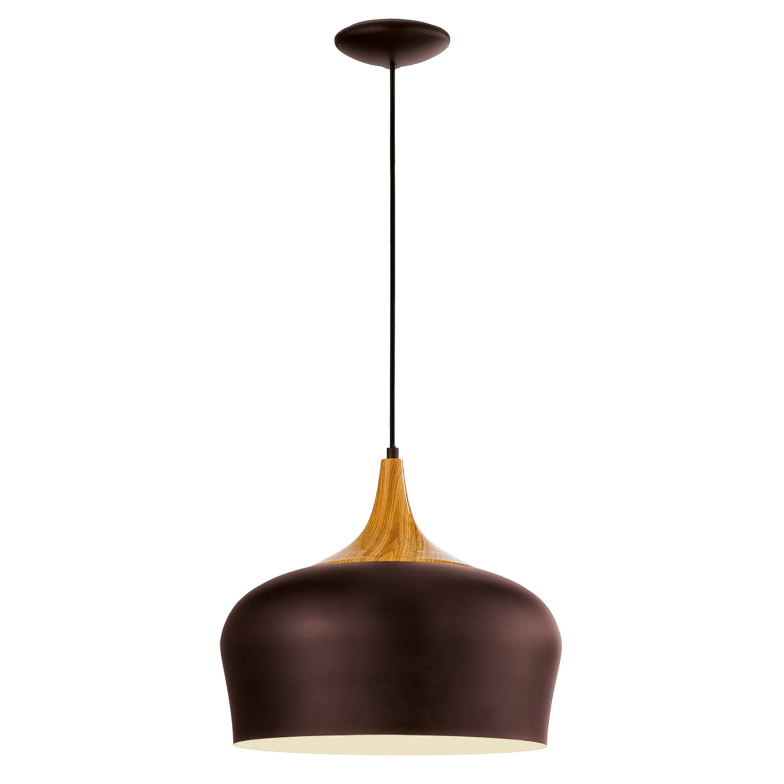 Obregon - elegant pendant lamp in brown