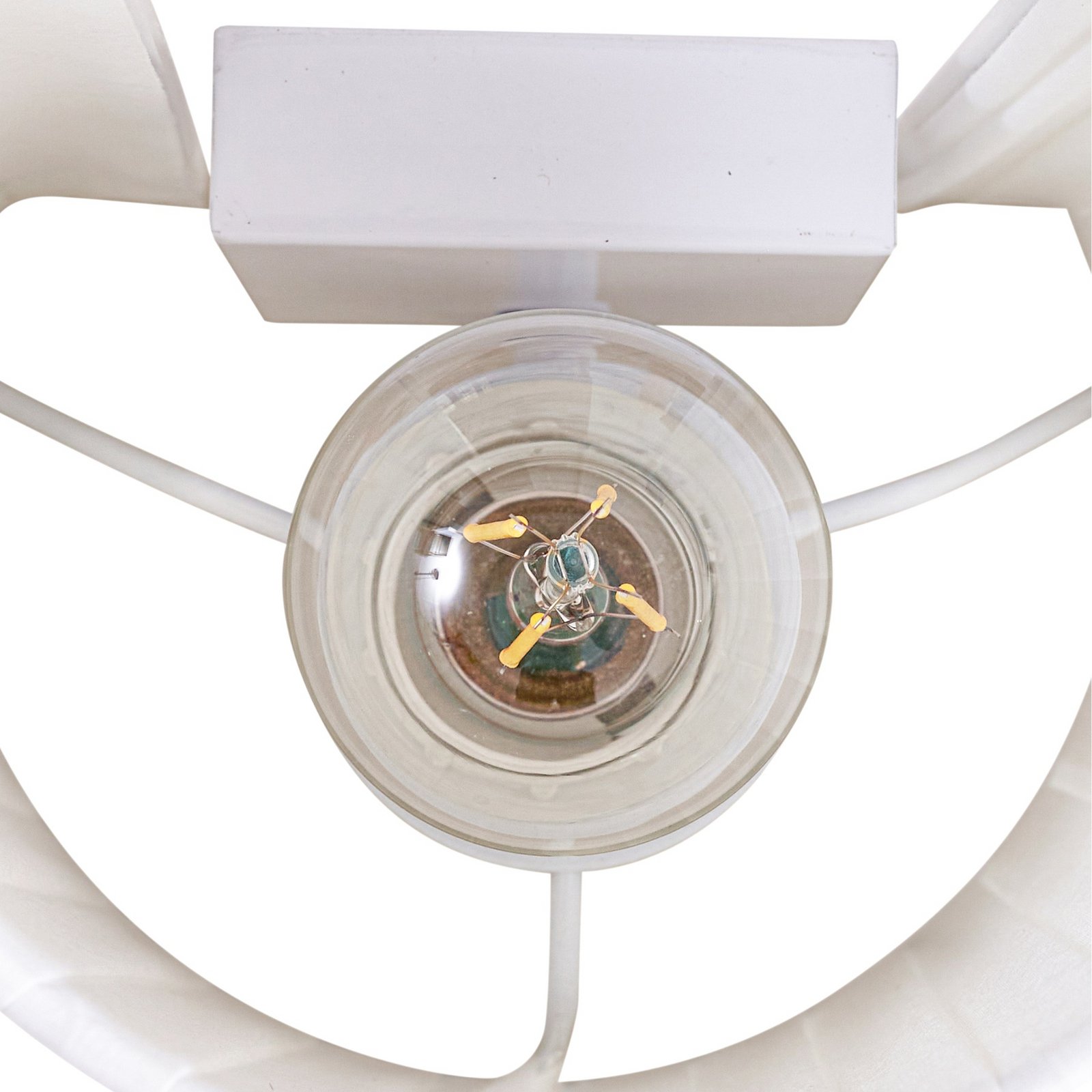 Virelle Wandleuchte weiß E27 21 cm - Lindby Virelle Wandleuchte weiß E27 21 cm - Lindby