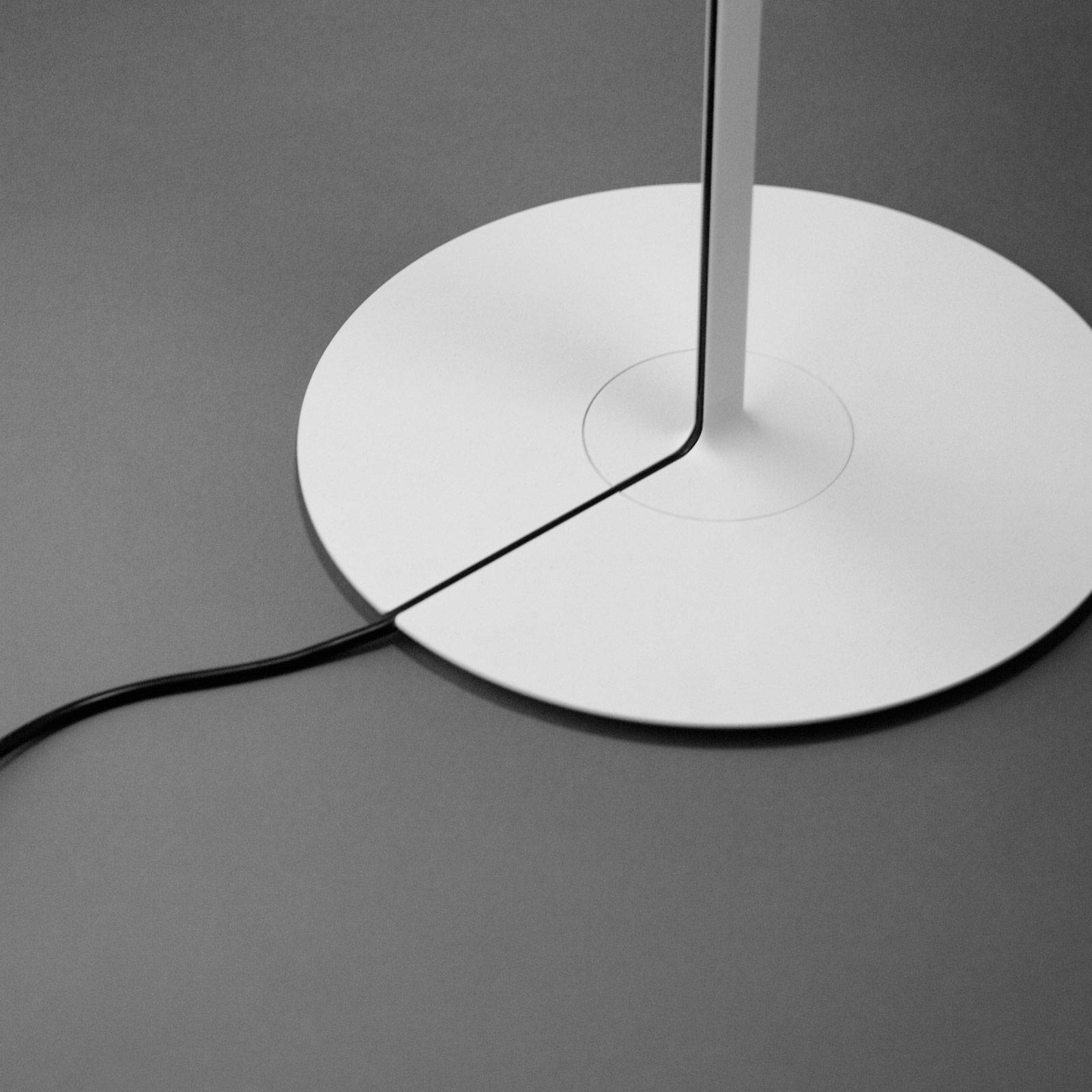 Vibia Warm 4901 lampa stołowa, Ø 42 cm, biała