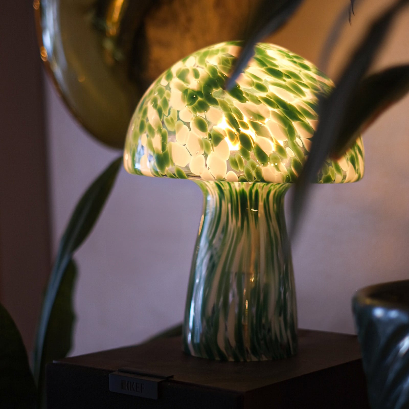 Hubi Bordlampe Grøn - Lindby