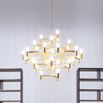 Crown Major Hängelampe 30-flg. gold lackiert - Nemo
