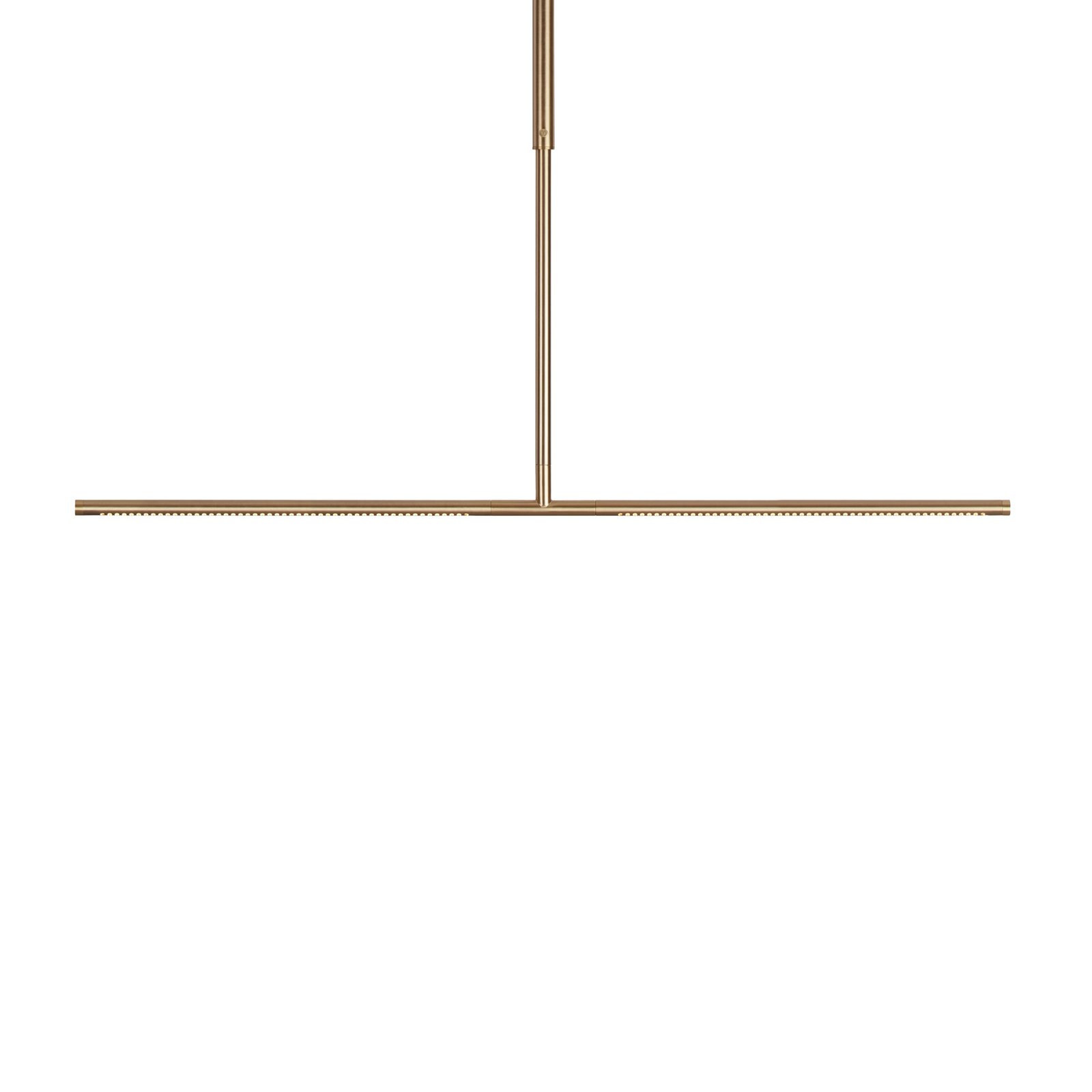 Candeeiro suspenso Omni LED cor latão comprimento 107 cm 2 lâmpadas - UMAGE